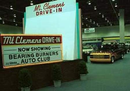 Mt Clemens Drive-In Theatre - Replica At Autorama (newer photo)